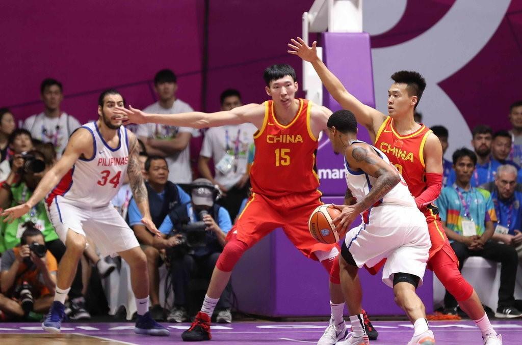 中国男篮vs菲律宾比赛周琦
